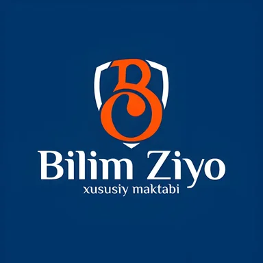 BIlim Ziyo Xususiy Maktabi logotipi